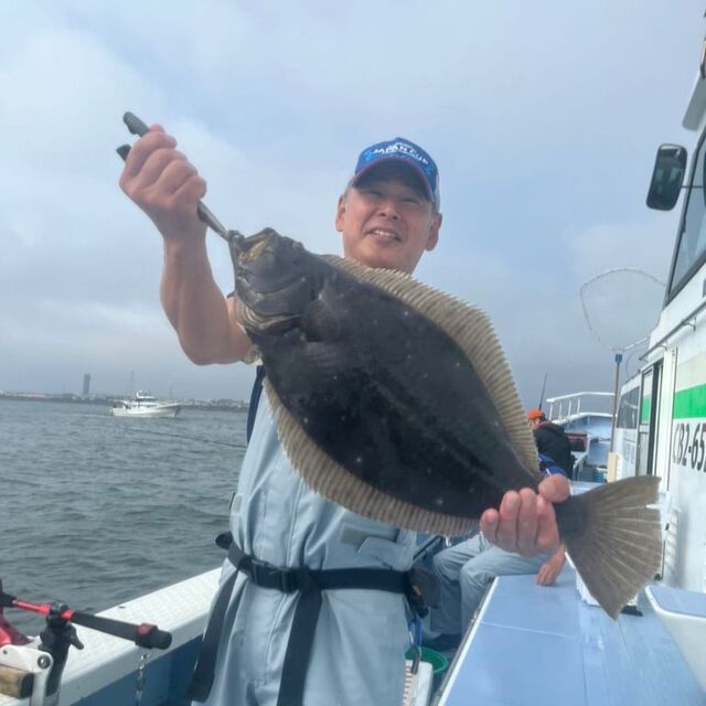 釣り好き板長が銚子で平目を釣って来ました♪